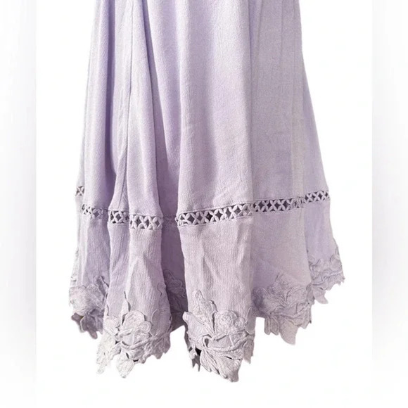 Sisters Of The Tribe Purple Lace Cami Mini Dress Size 12 - Picture 6 of 13